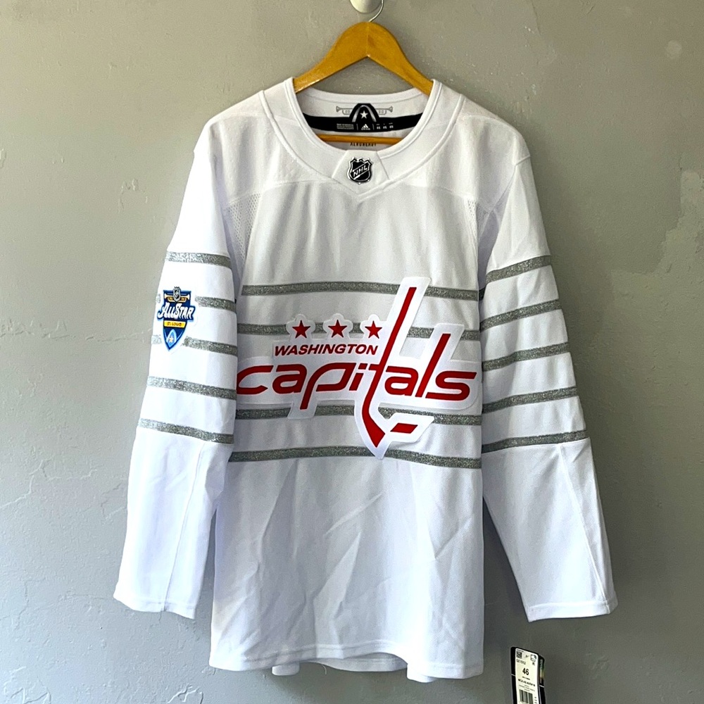 New Adidas Washington Capitals Hockey Jersey